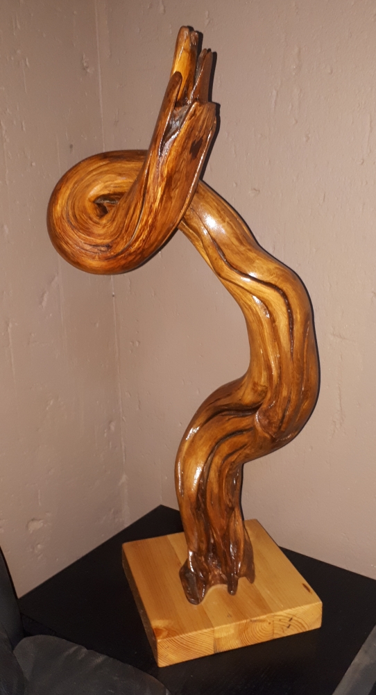 'The Twirly' Driftwood Art